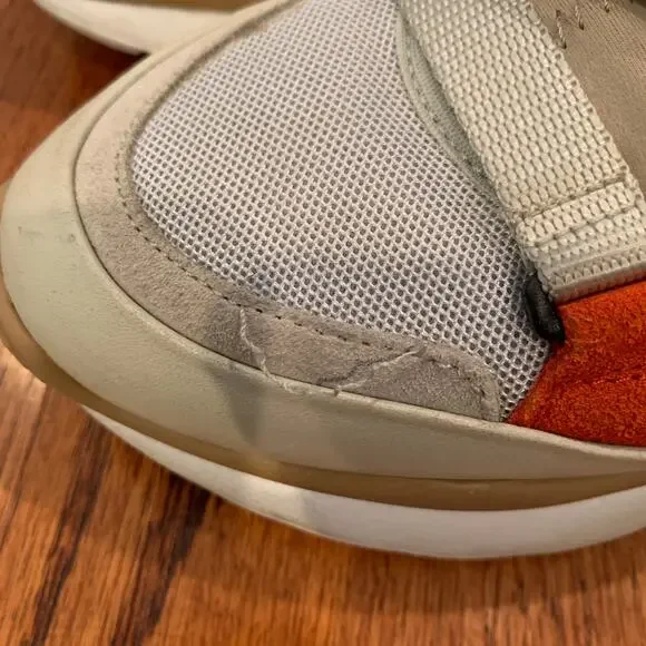 Chloe Sonnie Low Top Women's Sneaker | Tan Orange | Size EU 39/US 9 - Picture 3 of 14